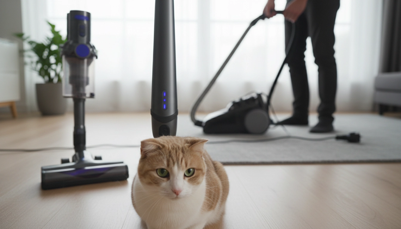 Cordless vs Corded Vacuums: Which Scares Pets Less?