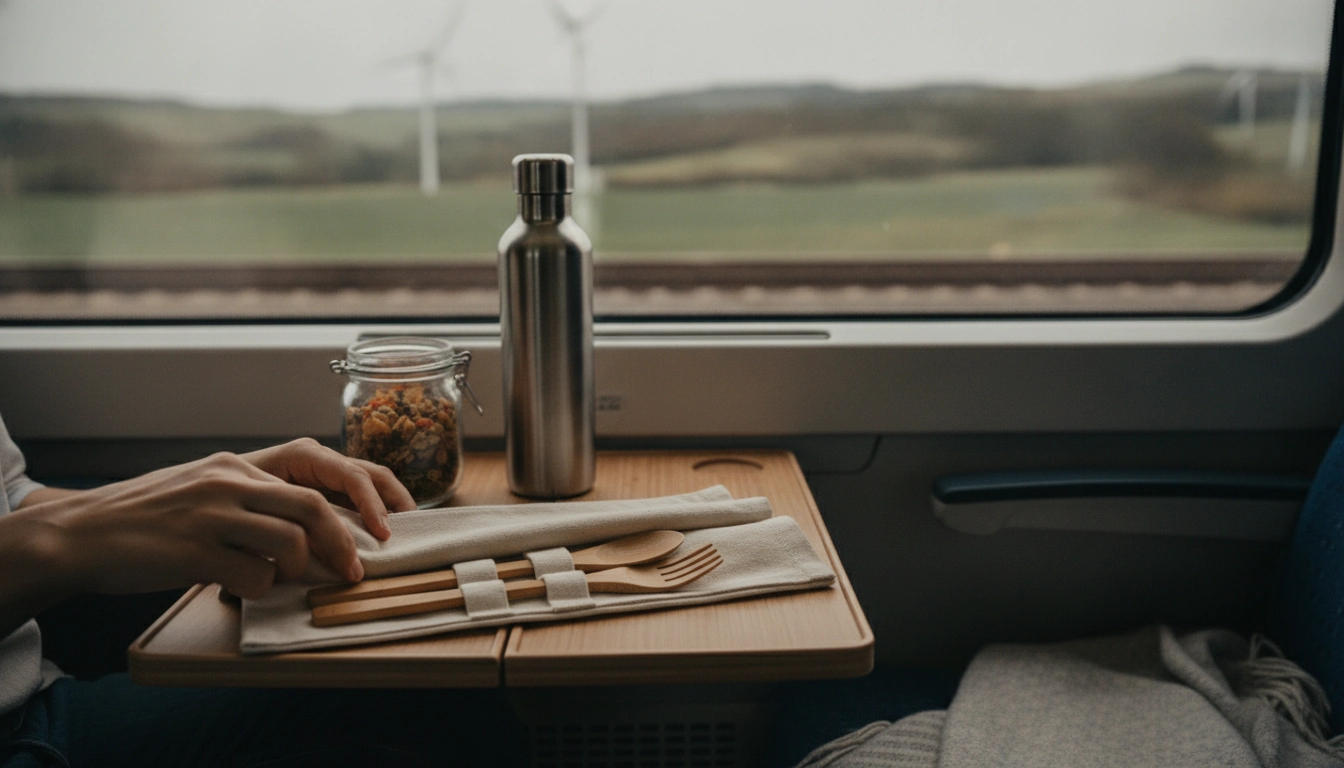 Eco-Friendly Travel Example: Train Trip + Low-Waste Stay