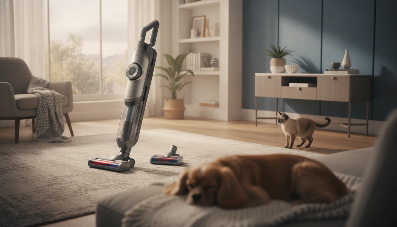 Quiet Vacuum Features for Homes With Noise-Sensitive Pets